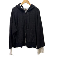 パーカー GARDEN別注 23AW ZIP-UP HOODIE 黒 (2) 2 ブラック