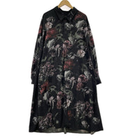 長袖シャツ Flower Skull Long Shirt 44 44