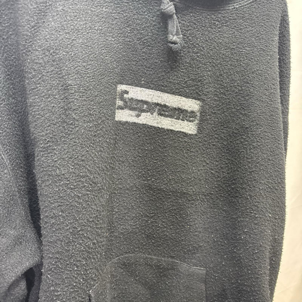 パーカー Inside Out Box Logo Hooded Sweatshirt LL ブラック