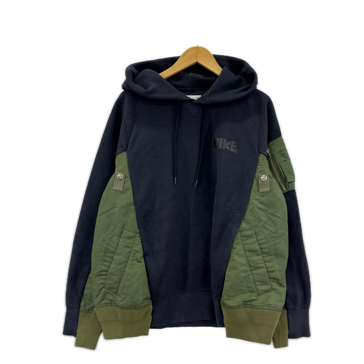 パーカー Sacai×NIKE 20AW NRG HOODY MA-1 M