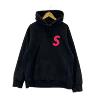 ニット S Logo Hooded Sweatshirt L ブラック