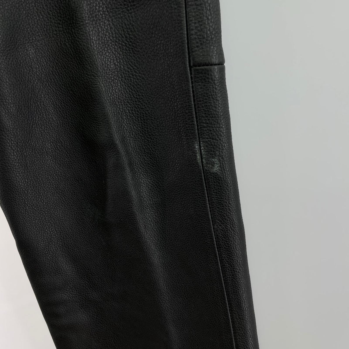 パンツ KUSHITANI 牛革 レザーパンツ L ブラック