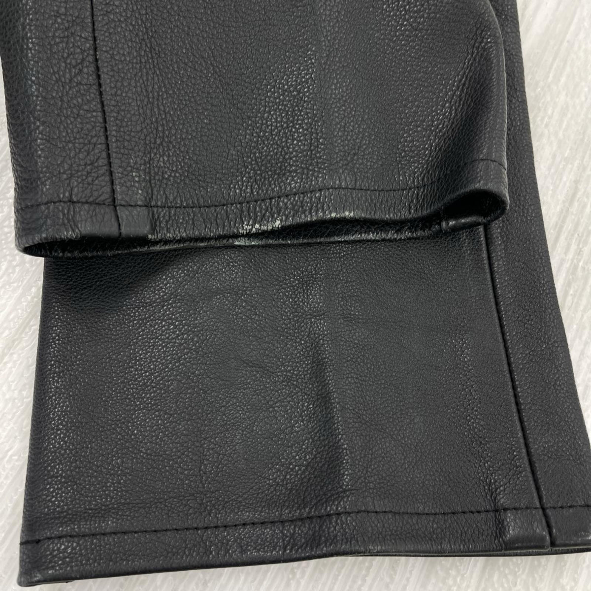パンツ KUSHITANI 牛革 レザーパンツ L ブラック