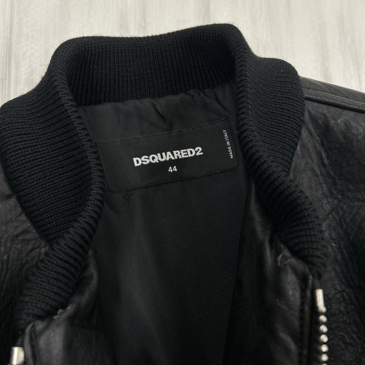 レザージャケット 20ss ボンバージャケット BLK 44 ブラック