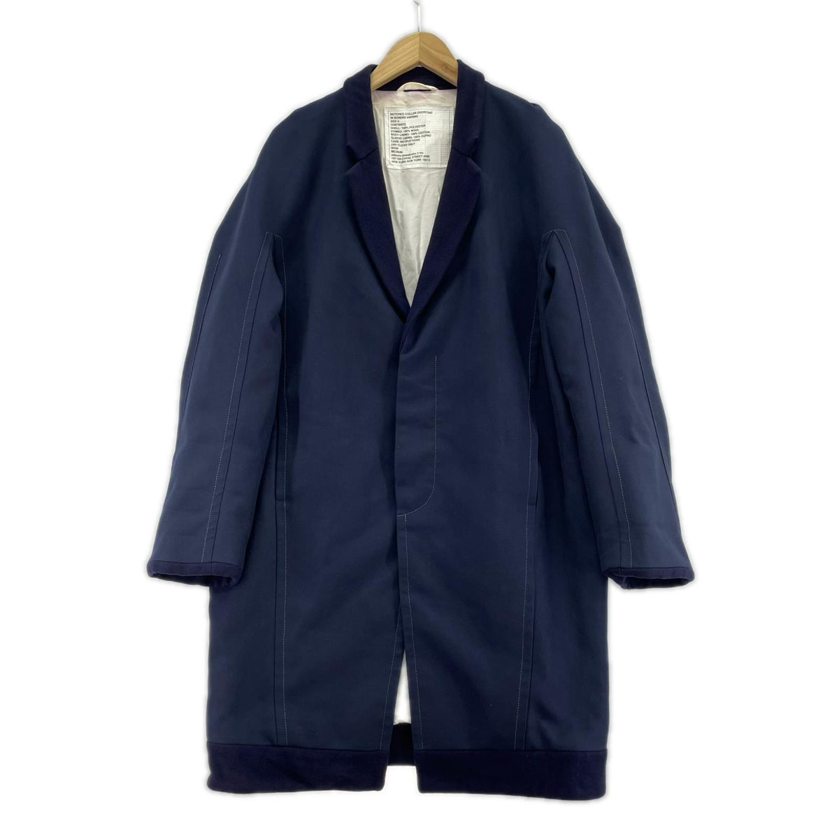 ジャケット OVERCOAT チェスターコート 0 紺 0 ネイビー