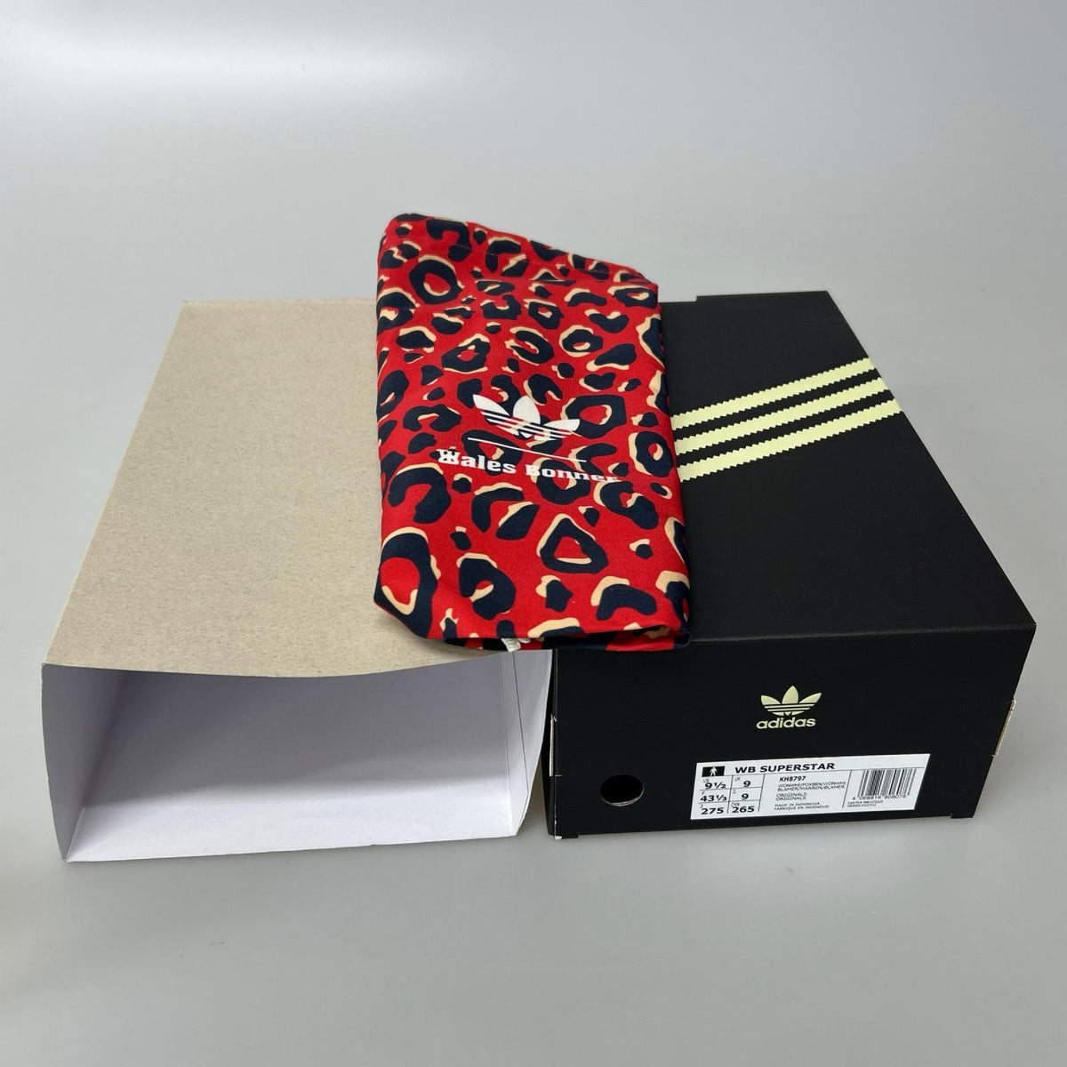 スニーカー adidas×wales Bonner SUPER STAR 27.5 27.5cm (US9 1/2 UK9 EU45) ホワイト