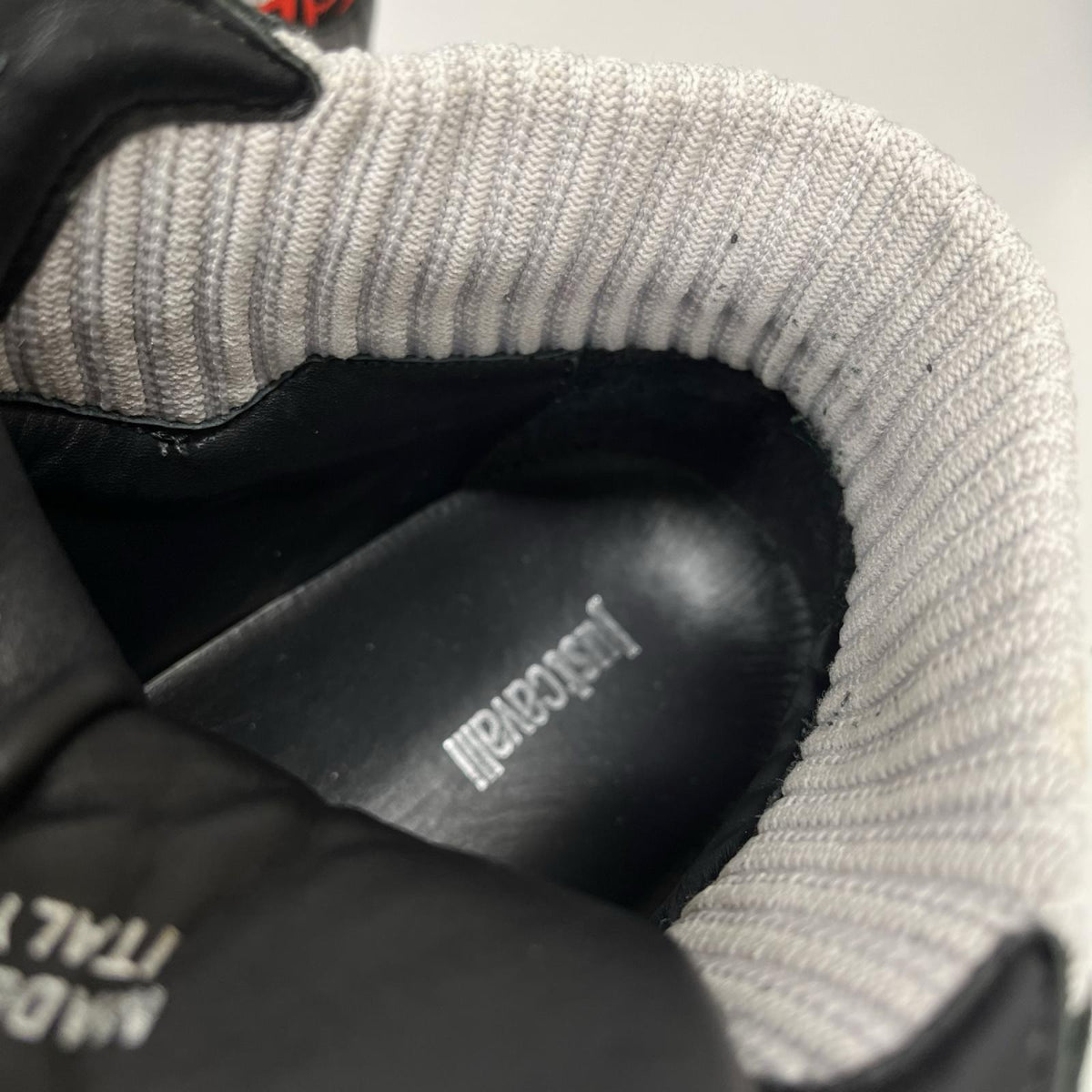 スニーカー ハイカットスニーカー BLK 42 26cm (US8 UK7 1/2 EU42) ブラック