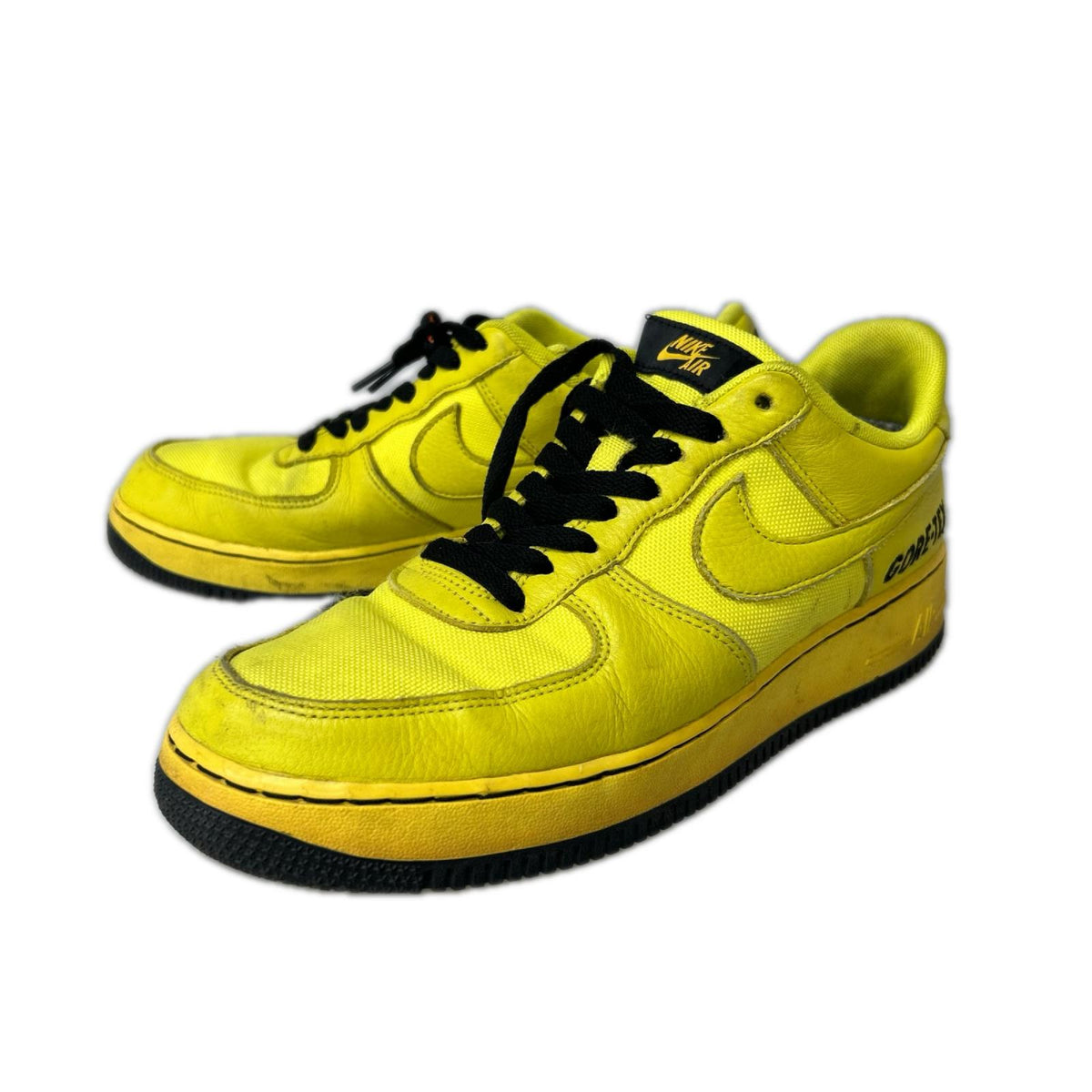 スニーカー AIR FORCE 1 LOW GORE-TEX CK2630-701 27.5cm (US9 1/2 UK9 EU45) イエロー