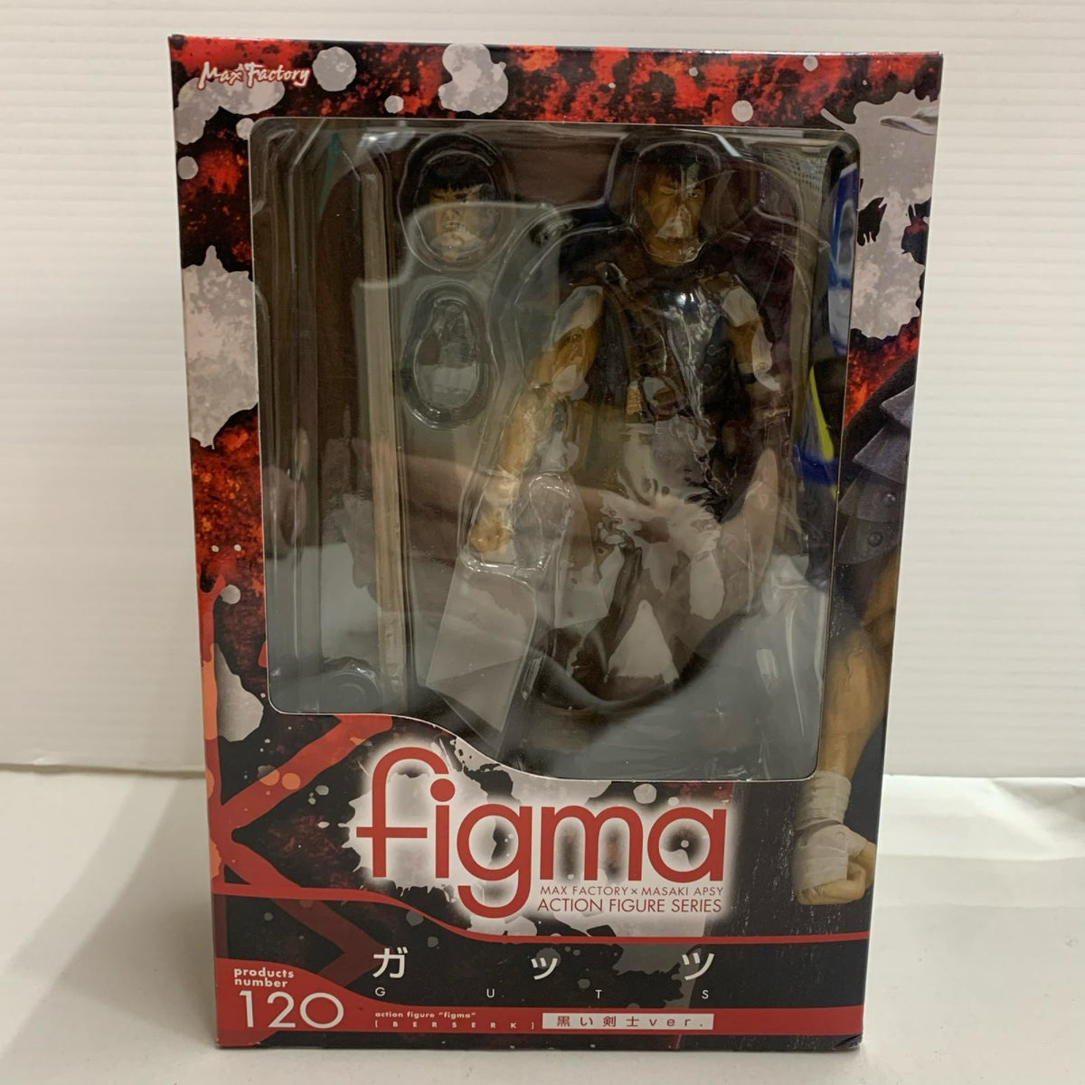 igma 120 ベルセルク ガッツ 黒い剣士ver. フィギュア/グッズ
