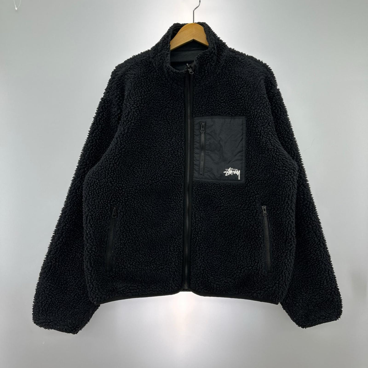 ジャケット SHERPA REVERSIBLE JACKET ブラック M M ブラック