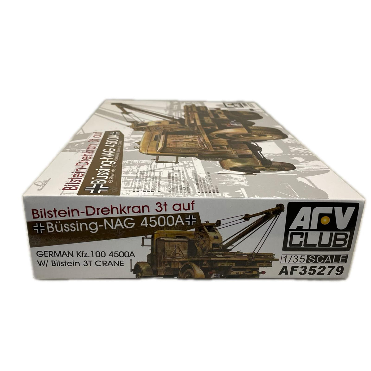 1/35 Blistein-Drehkran 3t auf Bussing AFV CLUB ミリタリープラモ