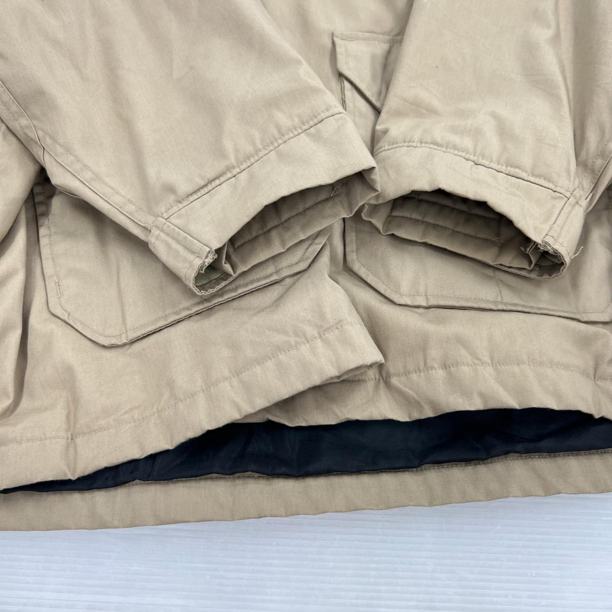 マウンテンパーカー 70s ベージュ (2XL) ベージュ