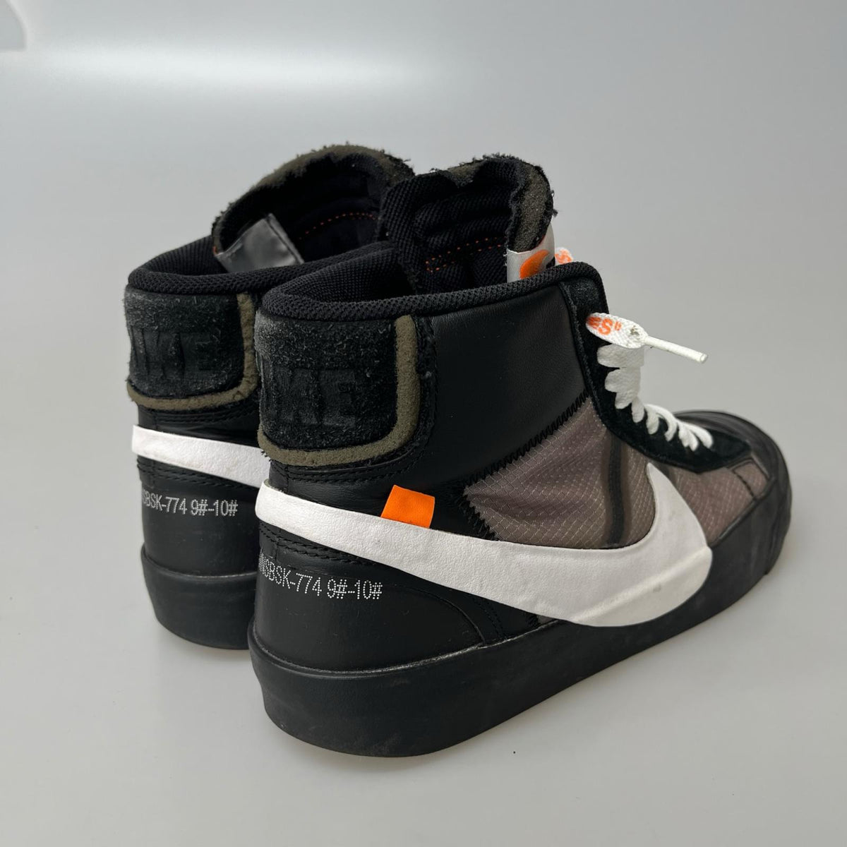 スニーカー ×Off-White Blazer Studio Mid Grim Reaper 27cm (US9 UK8 1/2 EU44) ブラック