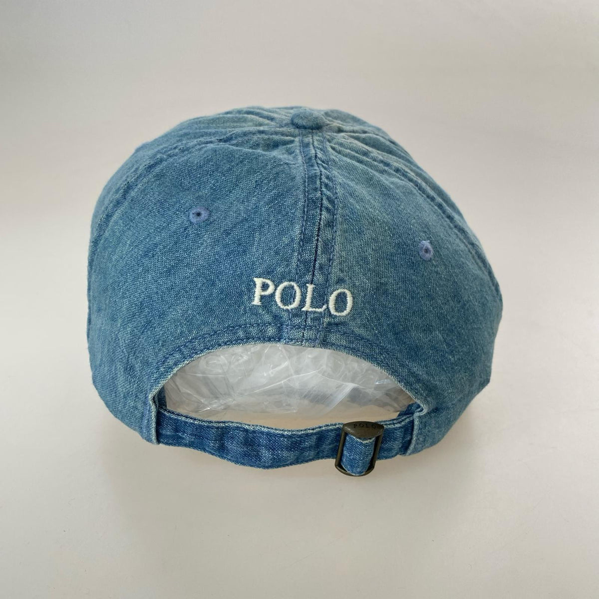 キャップ POLO RALPH LAUREN ポニー刺繍 デニムキャップ