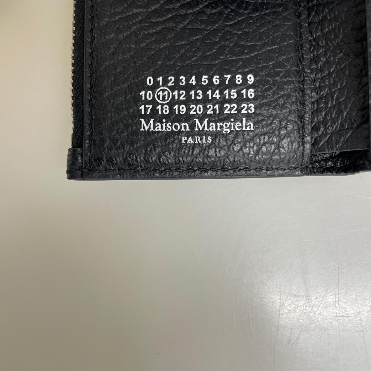 コンパクトウォレット MAISON MARGIELA コンパクトウォレット ブラック