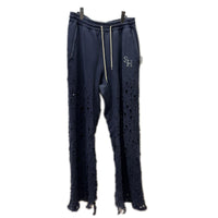 パンツ 24SS CRASHED SWEAT TROUSERS 紺 (2) 2 ブルー