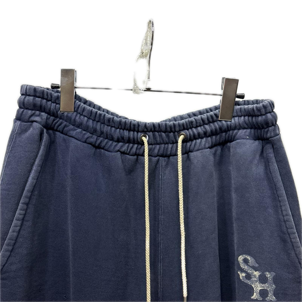 パンツ 24SS CRASHED SWEAT TROUSERS 紺 (2) 2 ブルー