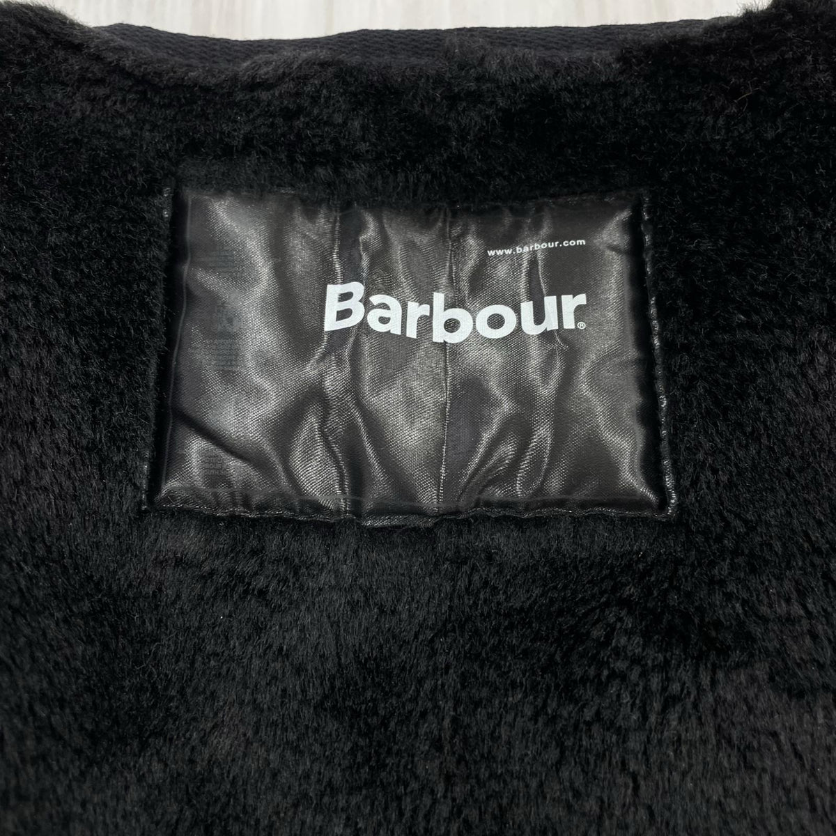 ジャケット Barbour ブラックファーベスト ブラック