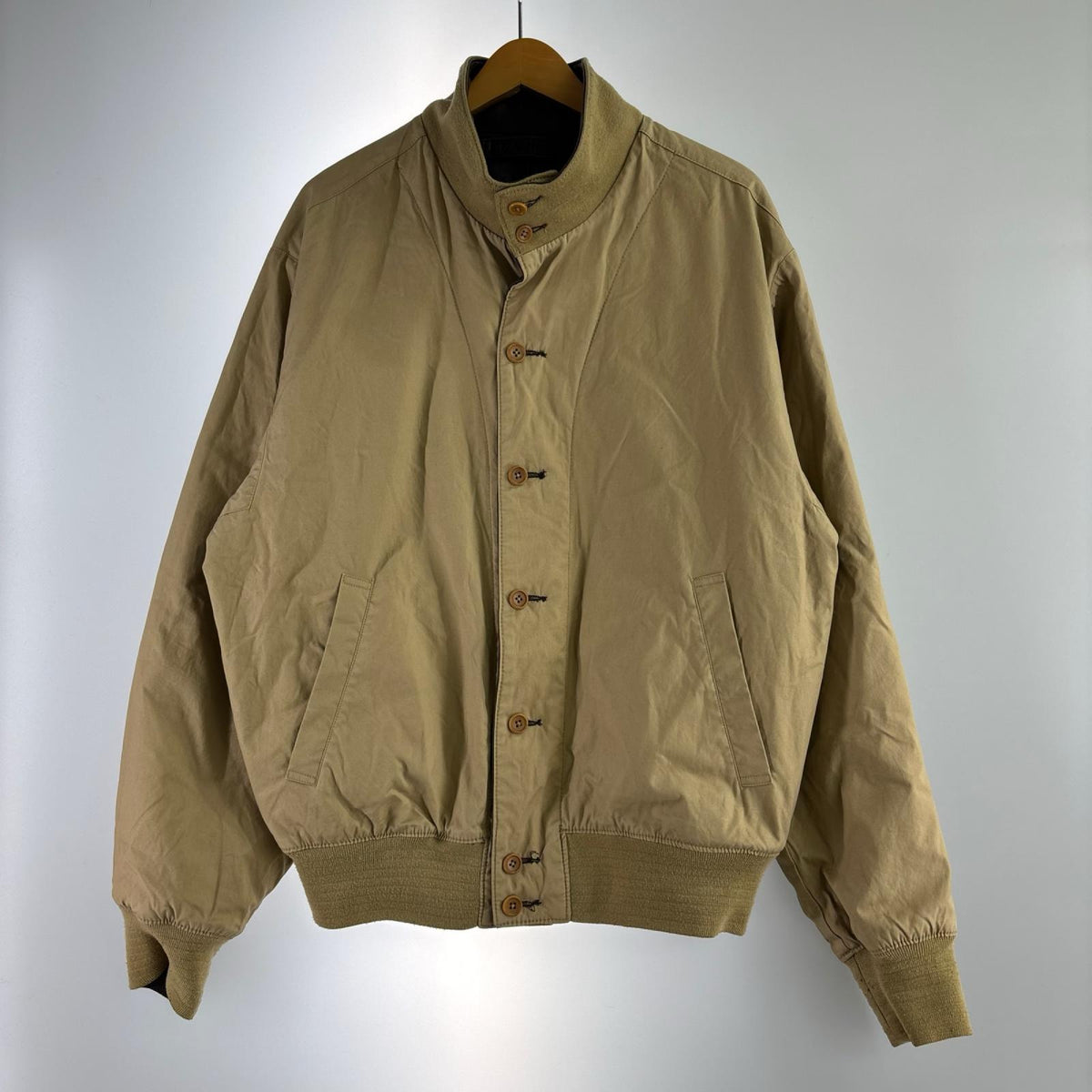 ジャケット NOTICA リバーシブルスイングトップ (M) M ベージュ