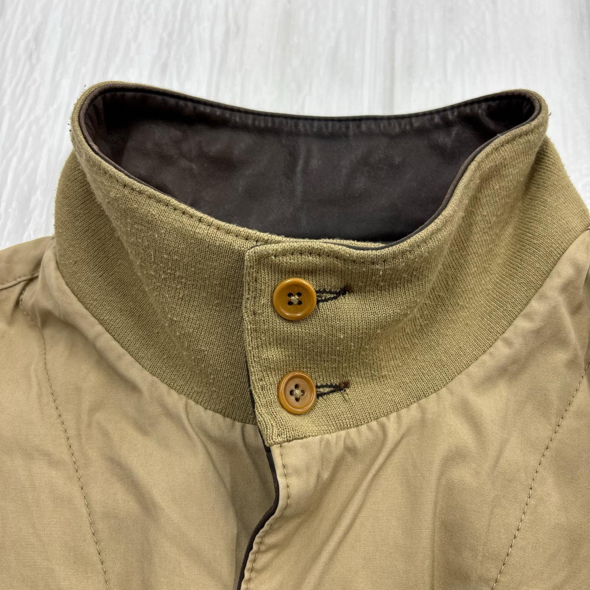 ジャケット NOTICA リバーシブルスイングトップ (M) M ベージュ