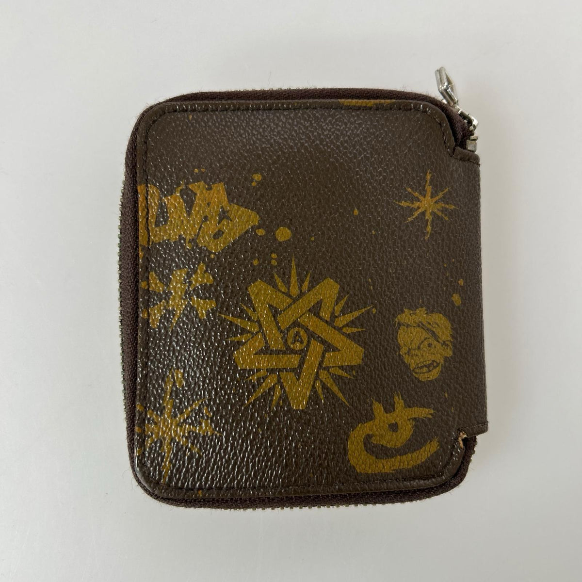 コンパクトウォレット ×PORTER 二つ折りラウンドジップ財布 ブラウン