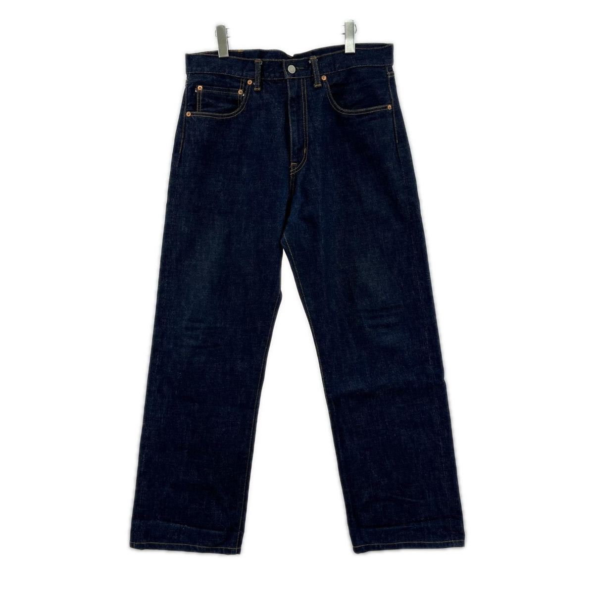 デニムパンツ 児島ジーンズ 15oz Selvedge Wide Denim 34 ネイビー