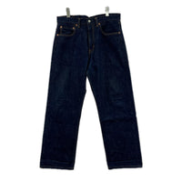 デニムパンツ 児島ジーンズ 15oz Selvedge Wide Denim 34 ネイビー