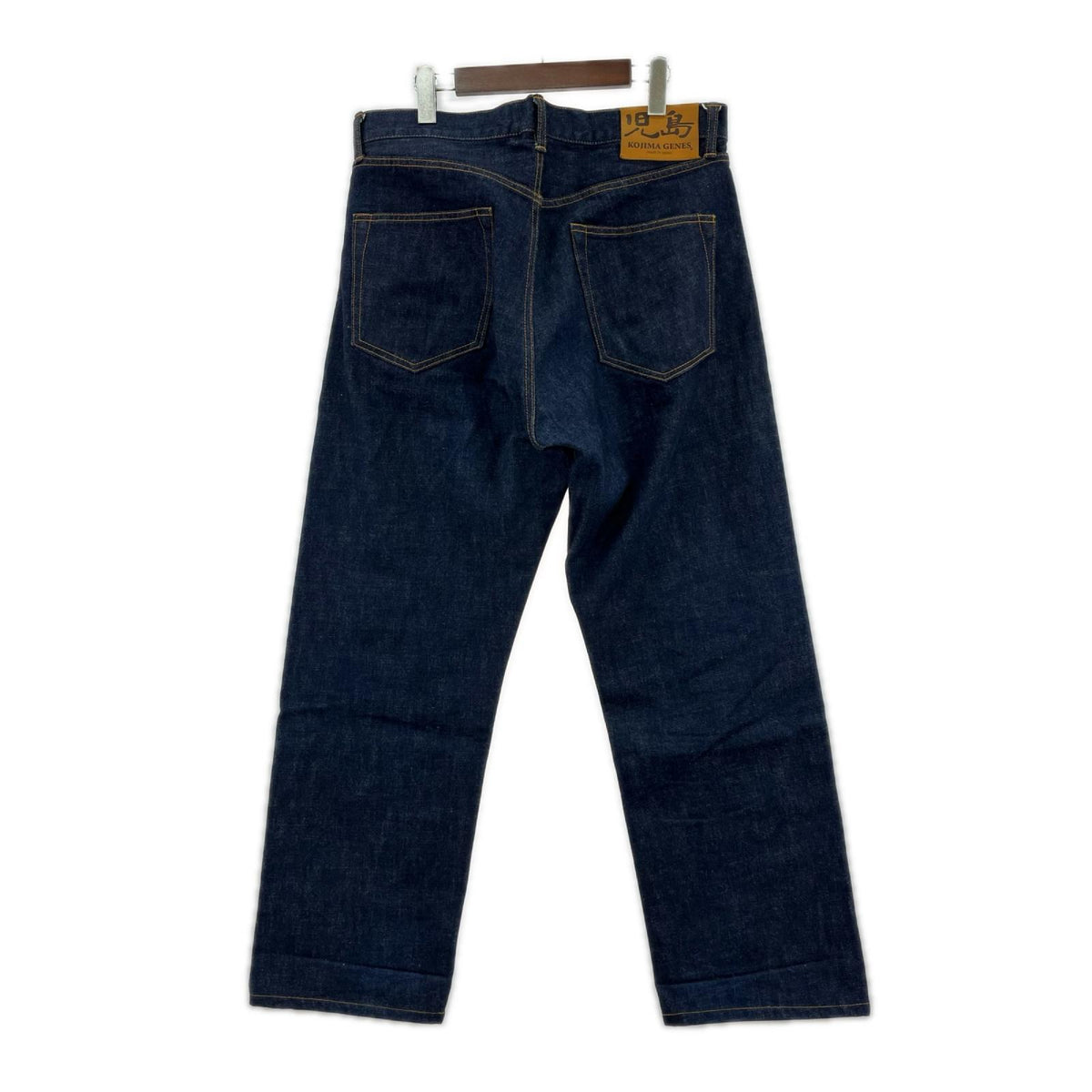デニムパンツ 児島ジーンズ 15oz Selvedge Wide Denim 34 ネイビー