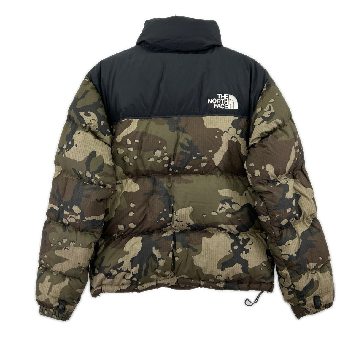 ダウンジャケット 1996 NOVELTY NUPTSE JACKET (S) カモ S カーキ
