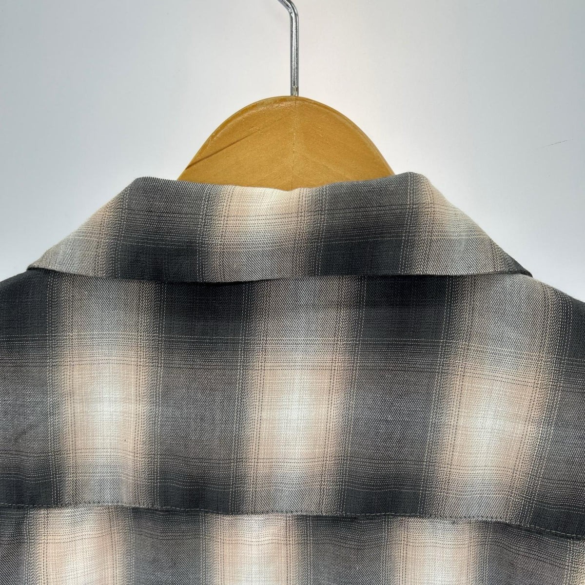 半袖シャツ LIGHT OMBRE ONE-OP SHIRTS GRY L L グレー