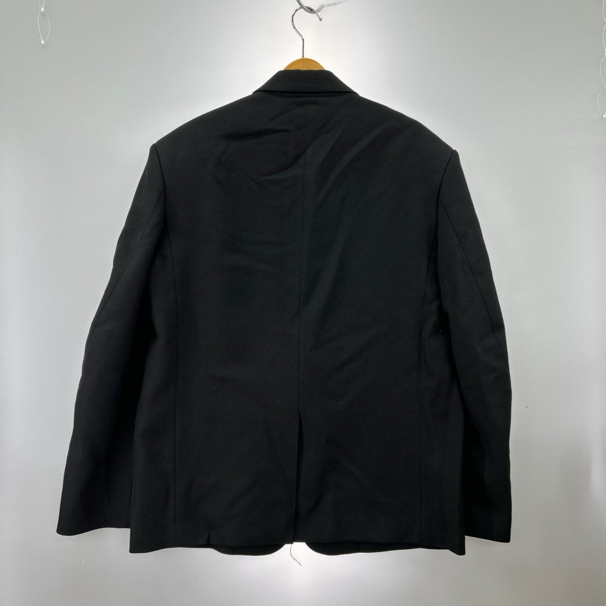 テーラードジャケット Notched Lapel Blazer ブラック S S ブラック
