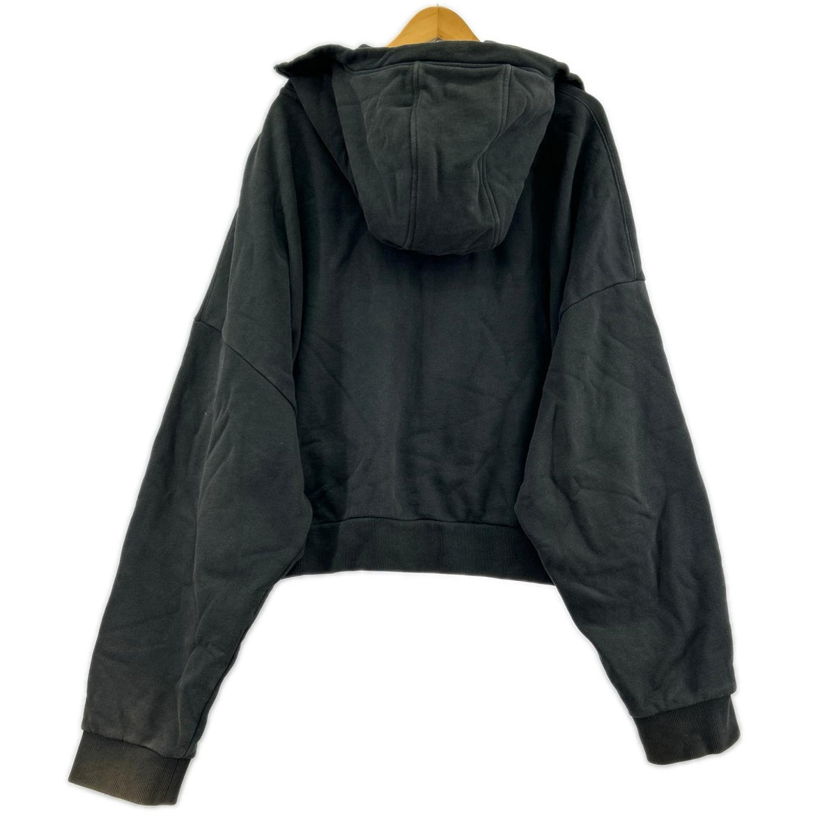 パーカー entire studios 裏フリース M ブラック M ブラック