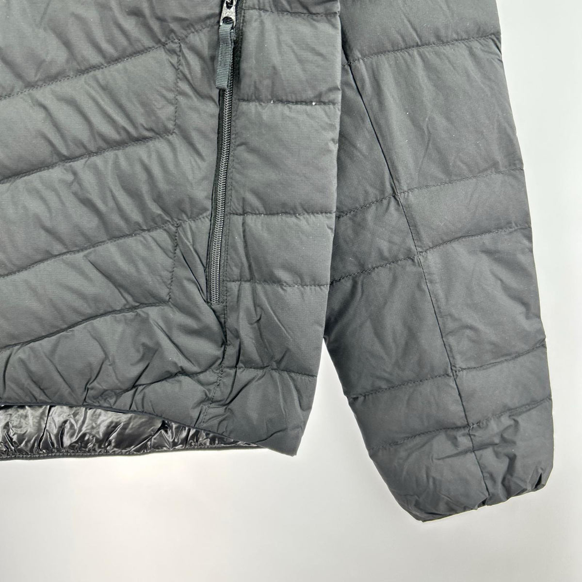 ダウンジャケット NY81402 THUNDER JACKET (S) S ブラック