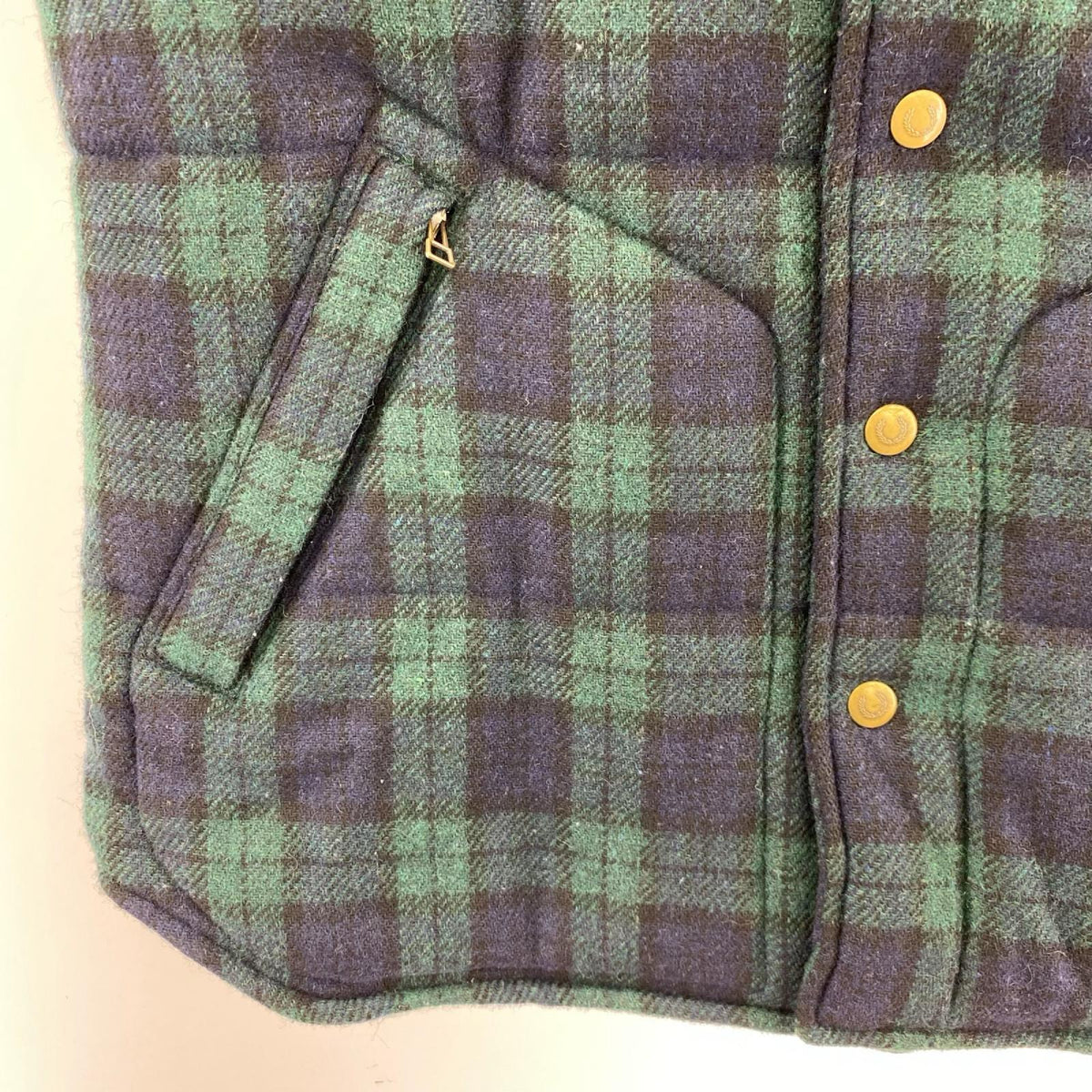 ダウンベスト F2242 Duck Tail Padded Vest (L) L