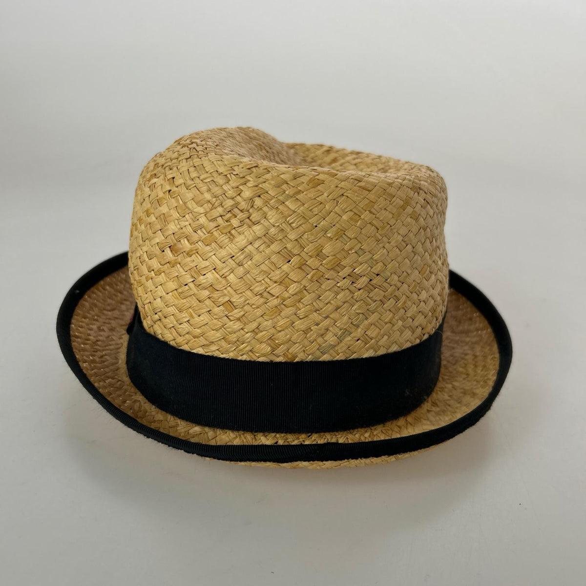 ハット STUDIO D’ARTISAN 麦ワラハット ベージュ
