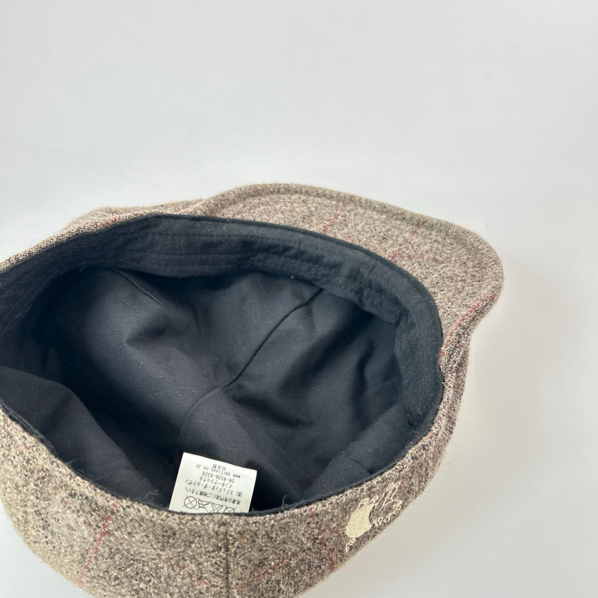ハット STUDIO D’ARTISAN ウールキャスケット グレー グレー