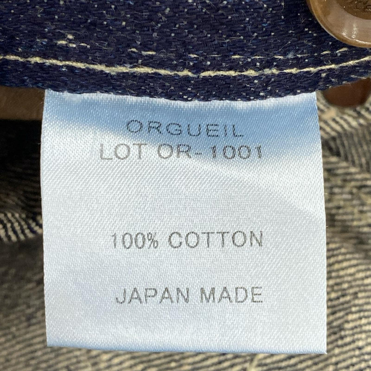 デニムパンツ ORGUEIL Tailor Jeans OR-100 (32) 32 ネイビー