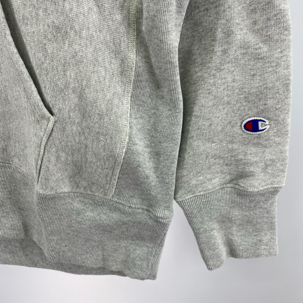 パーカー Champion REVERSE WEAVE C3Y114 グレー (M) M グレー