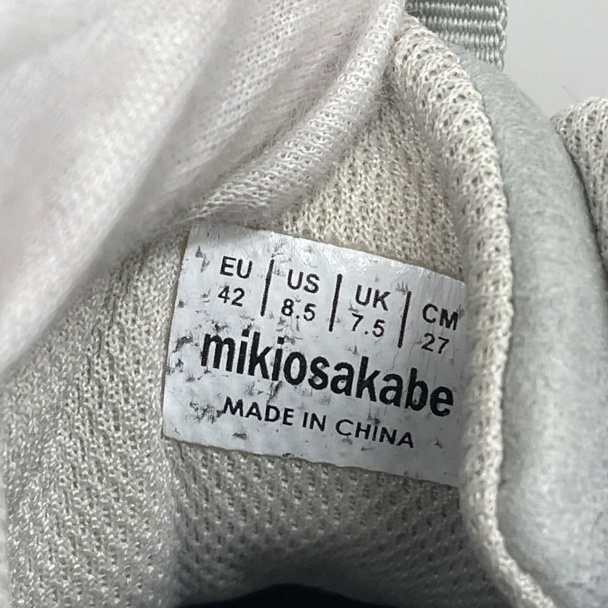 スニーカー MIKIOSAKABE SPEED SHIFT 27.0 27cm (US9 UK8 1/2 EU44)