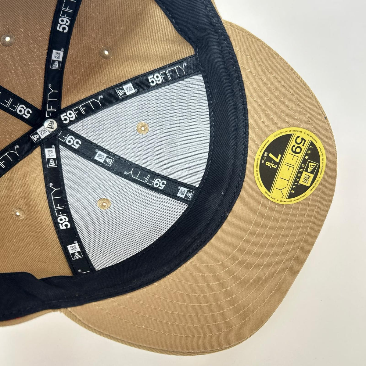 キャップ ×FTC 59FIFTY 茶 ベージュ