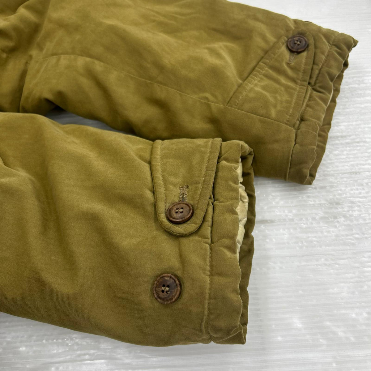 ジャケット 80-90s GIORGIO ARMANI Cotton Fishtail parka KHK