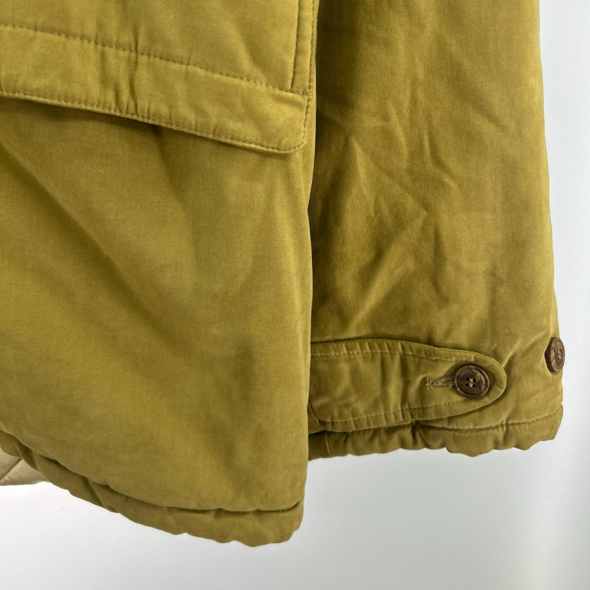 ジャケット 80-90s GIORGIO ARMANI Cotton Fishtail parka KHK