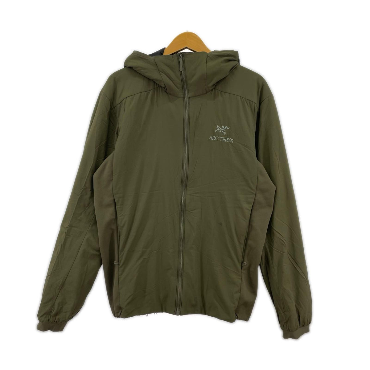 ジャケット ATOM LT HOODY カーキ M