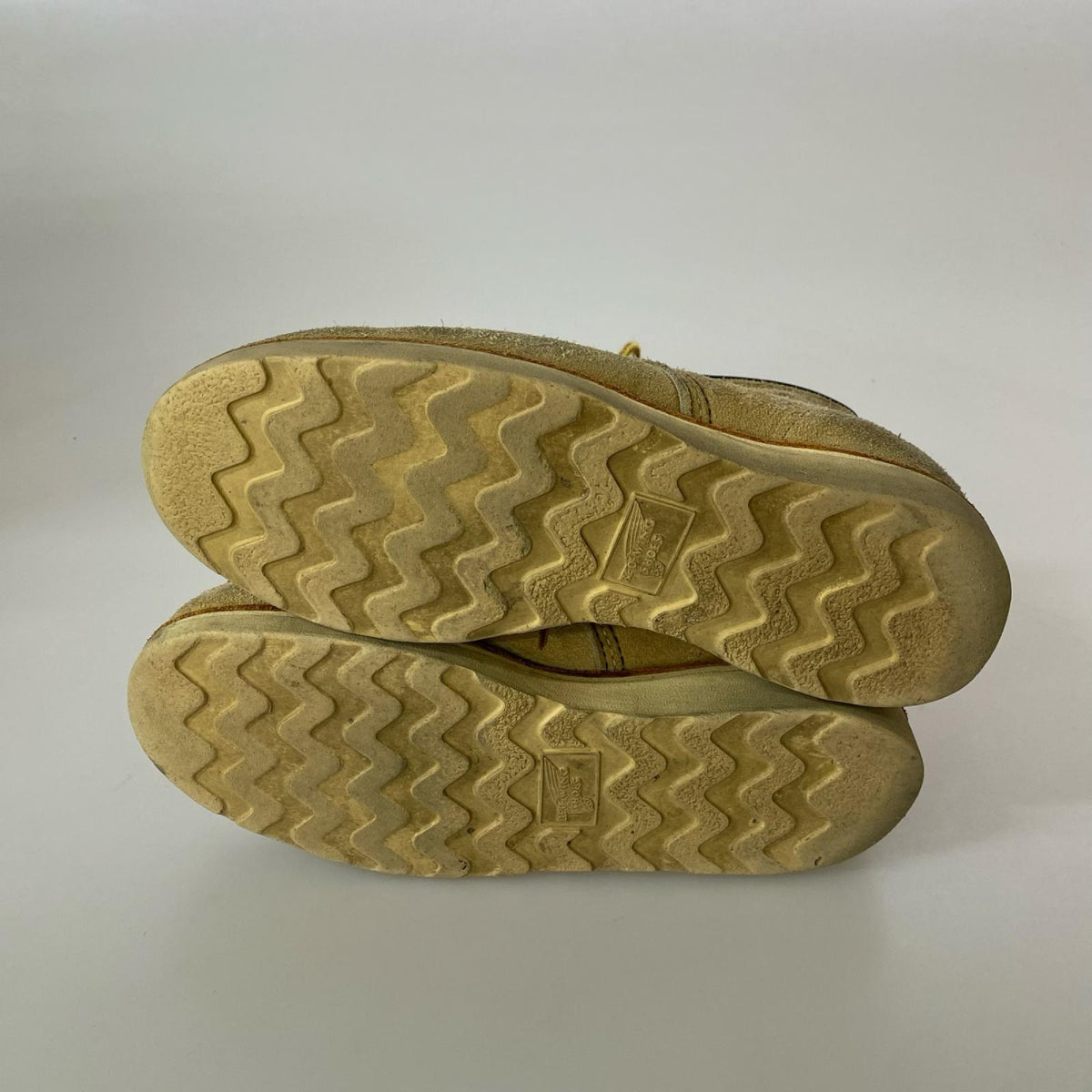 ブーツ RED WING 90s アイリッシュセッター スエード 刺繍羽タグ 0271 size 7 1/2E 25.5cm ベージュ