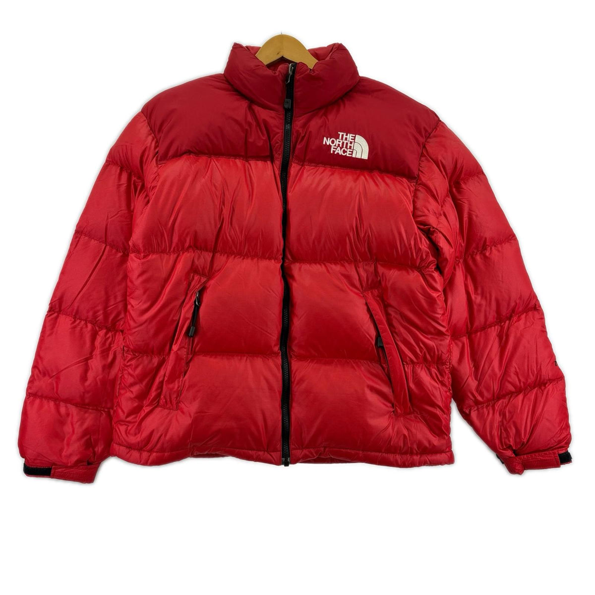 ダウンジャケット 90s THE NORTH FACE ダウン ヌプシ レッドsizeS M