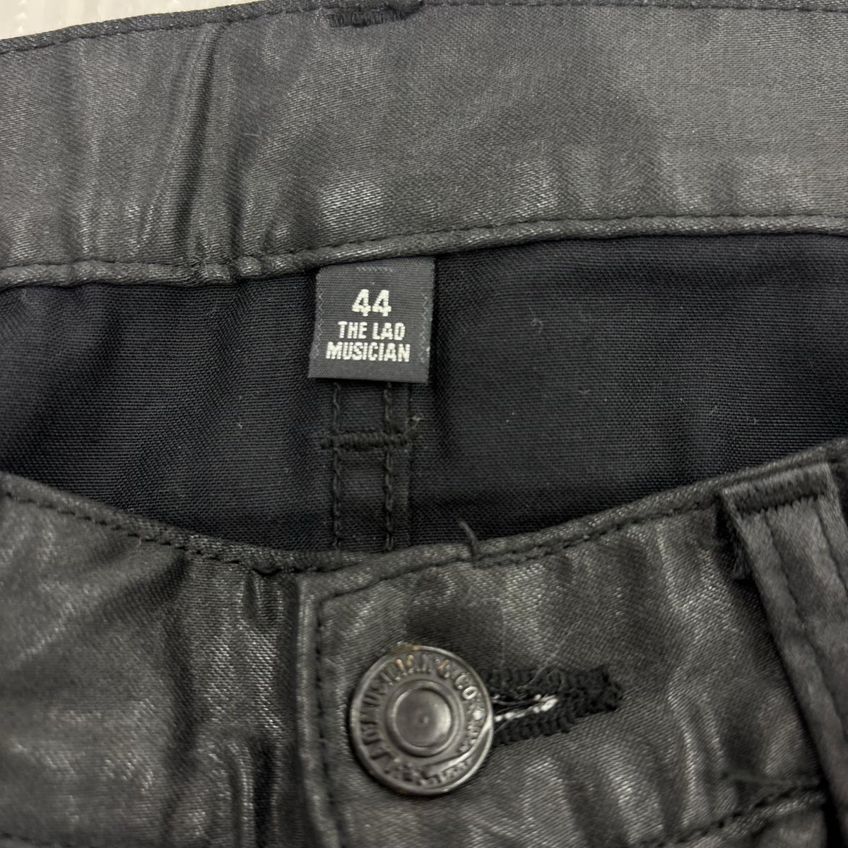 パンツ 02SS スキニーパンツ BLK (44) 44 ブラック