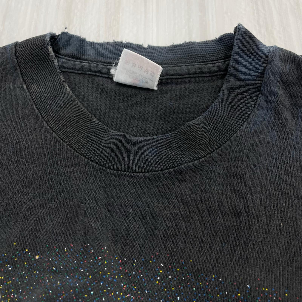 半袖Tシャツ 90s San Antinio Graphic Tee F.BLK XL ブラック