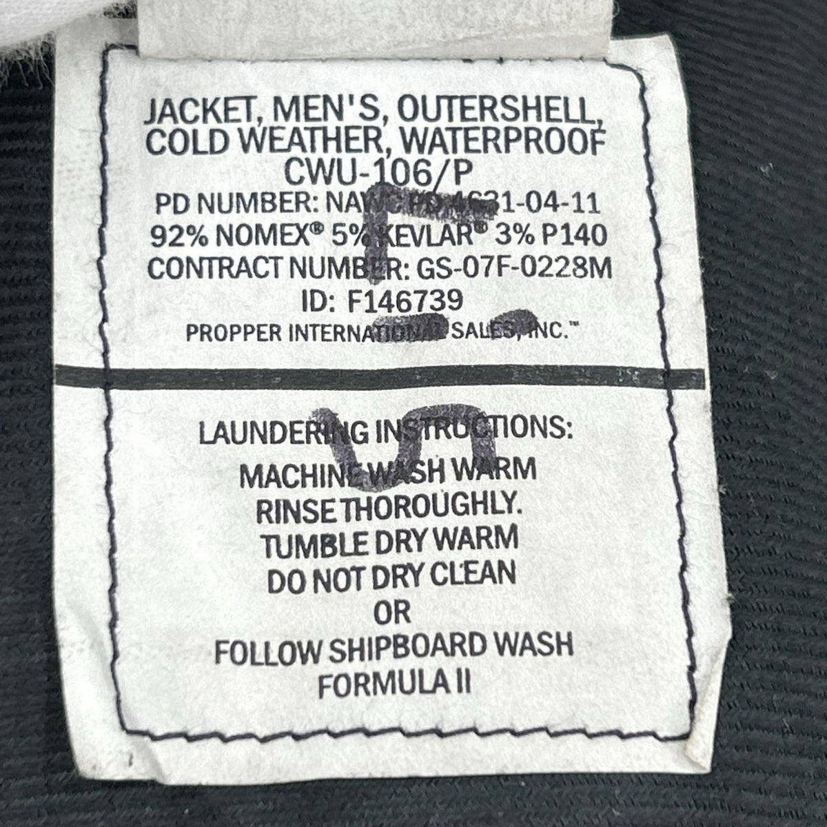 ジャケット PROPPER CWU-106/P MCPS GORE-TEX ベージュ