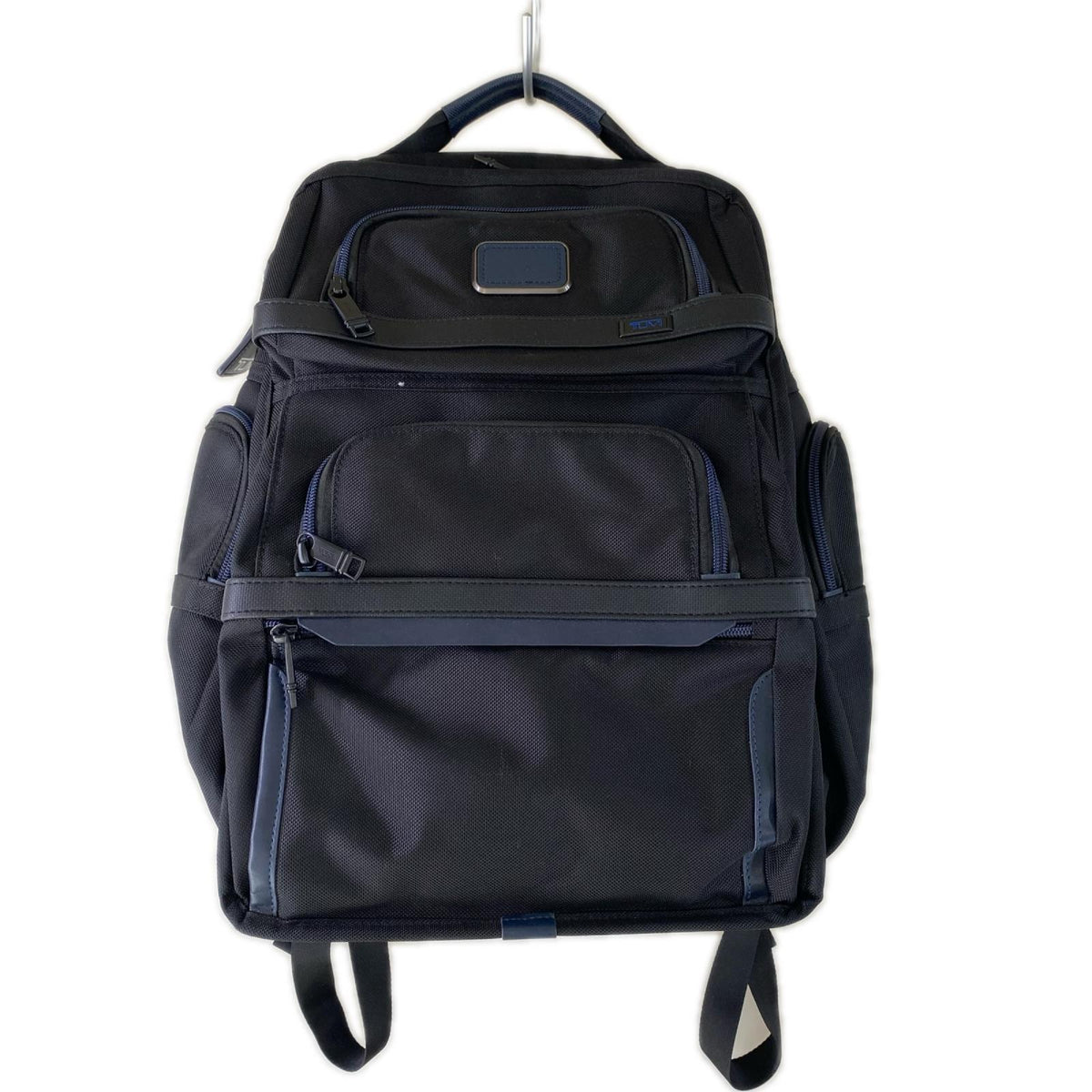 リュック・デイパック TUMI ALPHA3 バックパック ブラック×ネイビー ブラック