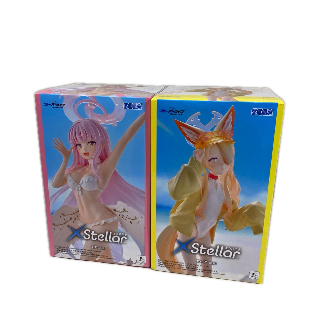 ブルーアーカイブ XStellar ミカ セイア 2種セット フィギュア/グッズ